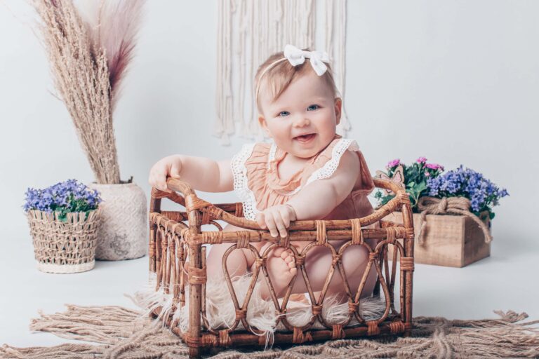Baby Fotoshooting - Boho Shooting bei Siebenschön Photography in Ahlen