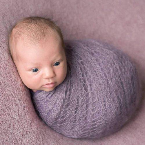 Gepucktes Baby bei einem Babyshooting von Siebenschön Photography in der Nähe von Hamm