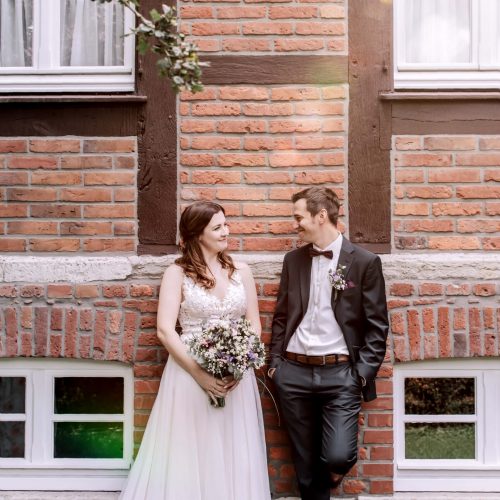 Stilvolle Brautpaarfotos in Warendorf - fotografiert von Lisa Berger | Siebenschön Photography